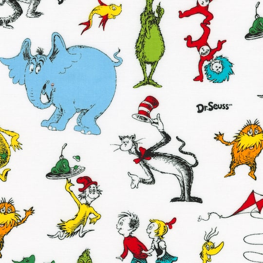 Dr. Seuss&#x2122; Characters Cotton Fabric